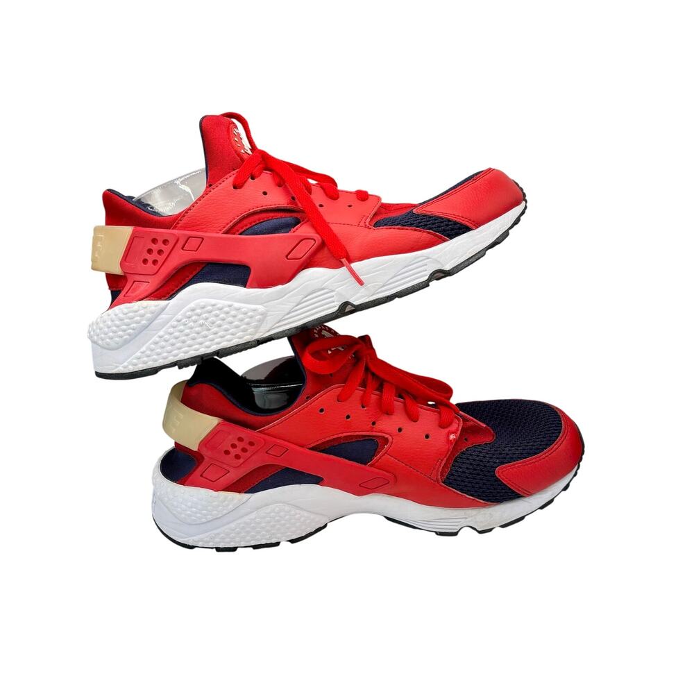 Nike Air Huarache University Red athletic sneakers shoes mens sz 13 women 14
